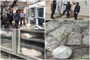 کشف و ضبط بیش از 350 کیلو گرم بال مرغ قطعه بندی شده غیر بهداشتی در یک منزل مسکونی